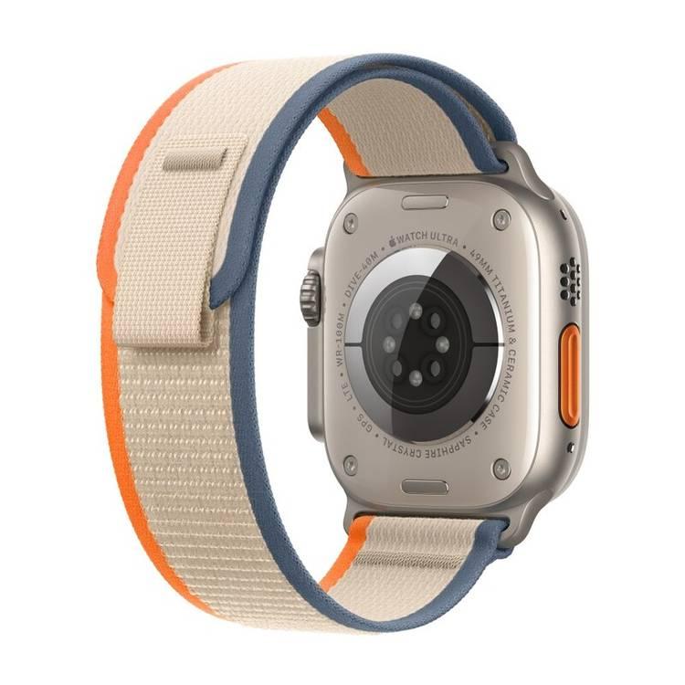 Apple Watch Ultra 2 [GPS + Cellular 49mm] with Titanium Case & Orange/Beige Trail Loop | M/L