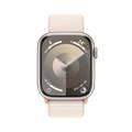 Apple Watch Series 9 [GPS 41mm] with Starlight Aluminum Case & Starlight Loop