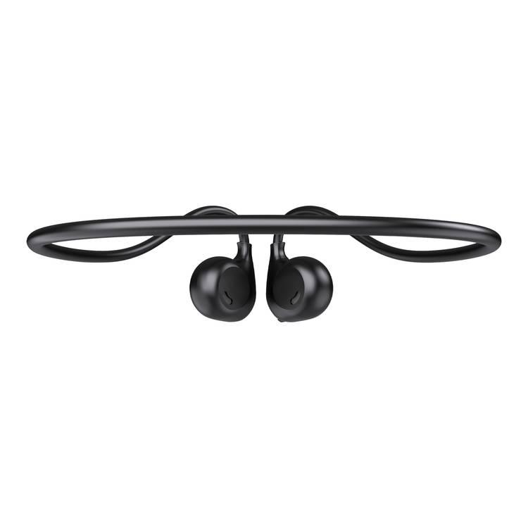 Porodo Soundtec Air Conduction Neckband with Open-ear Design  - Black - In-Ear