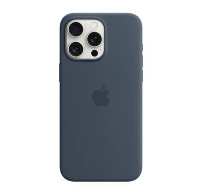 Apple iPhone 15 Pro Max Silicone Case [MagSafe] | Dark Blue