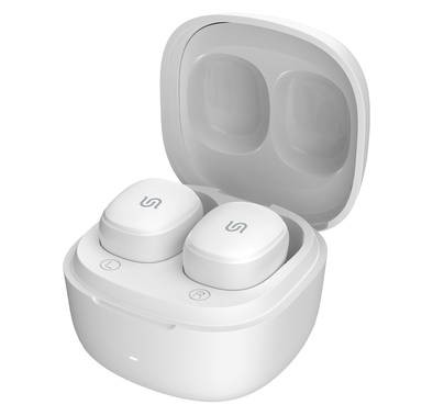 Porodo Matrix True Wireless Earbuds - Deep Bass and Touch Control   - White - In-Ear