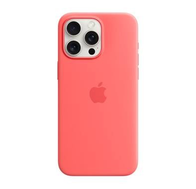 Apple iPhone 15 Pro Max Silicone Case [MagSafe] | Guava