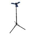 Powerology 2600mAh Camping Light with Tripod Stand and Built-in Solar Panels - Black