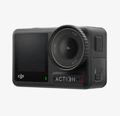 كاميرا الحركة Osmo Action 4 - مجموعة قياسية | دي جي آي | - أسود
