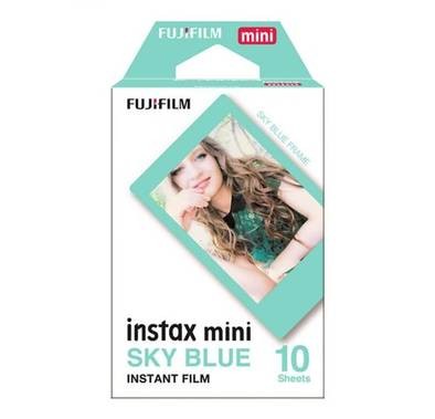 Instax Mini Instant Film Fujifilm | 10 Sheets | Sky Blue