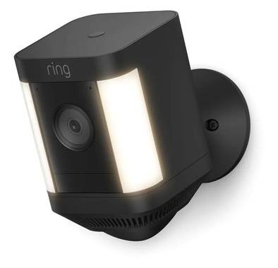 Ring Spotlight Cam Plus Battery with 1080p Resolution | Black