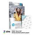 50 Sheets HP Sprocket 2X3 Premium Zink Sticky-Back Photo Paper