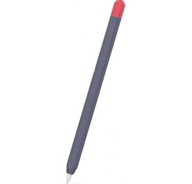 PT65-2 حافظة سيليكون ثنائية اللون لقلم أبل الجيل الثاني | بايكرون | - أزرق