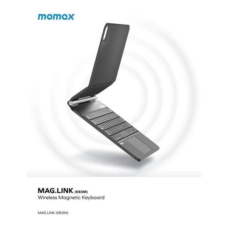 Momax Mag.Link Wireless Magnetic Keyboard | iPad Pro/Air 11-Inch - Space Gray