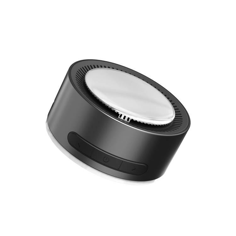 Porodo Soundtec UNIQ Speaker Magsafe Wireless Charging - Black - Button Control