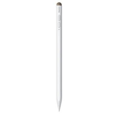 قلم الكتابة السلس من Baseus إصدار نشط + سلبي - أبيض