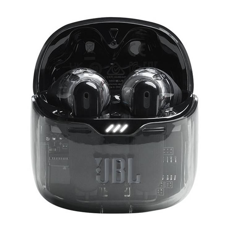 JBL Tune Beam True Wireless Earbuds  In-Ear with Mic - Ghost Black
