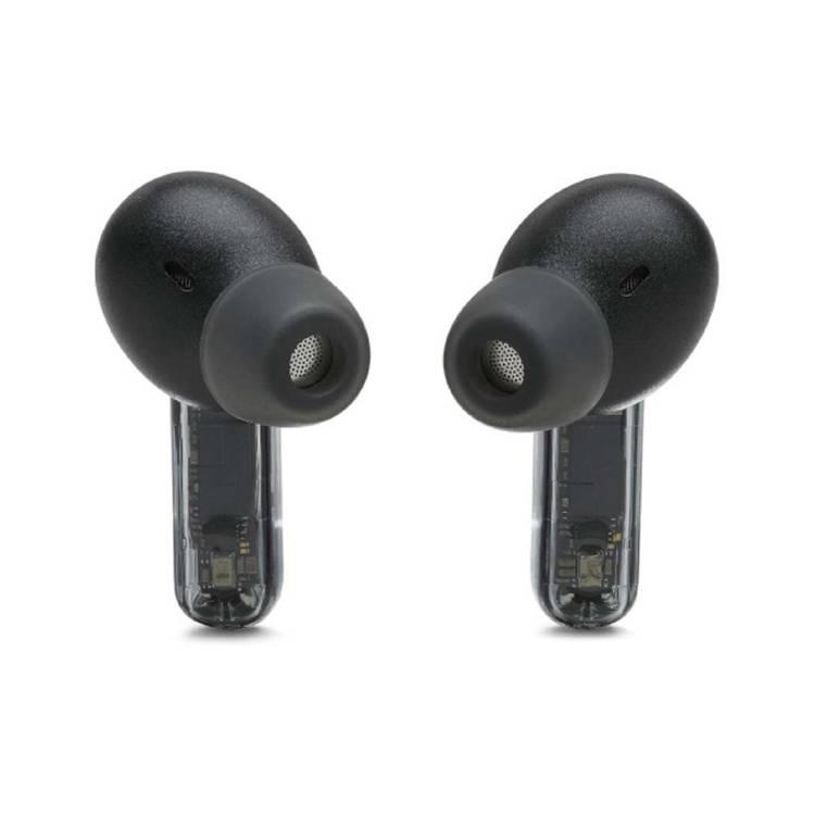 JBL Tune Beam True Wireless Earbuds  In-Ear with Mic - Ghost Black