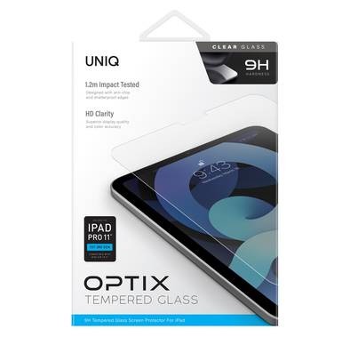 UNIQ Optix Clear Glass Screen Protector -  iPad Pro 11 1-3rd Gen/Air 10.9
