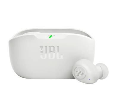 سماعات أذن JBL Wave Buds True اللاسلكية داخل الأذن مع ميكروفون - أبيض