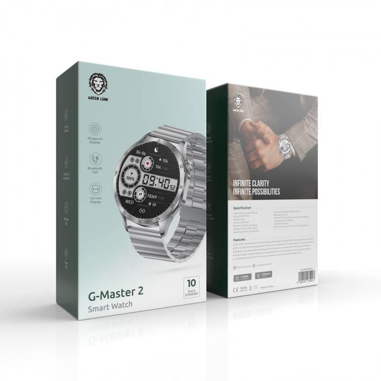 Green Lion G-Master 2 Smart Watch - Silver