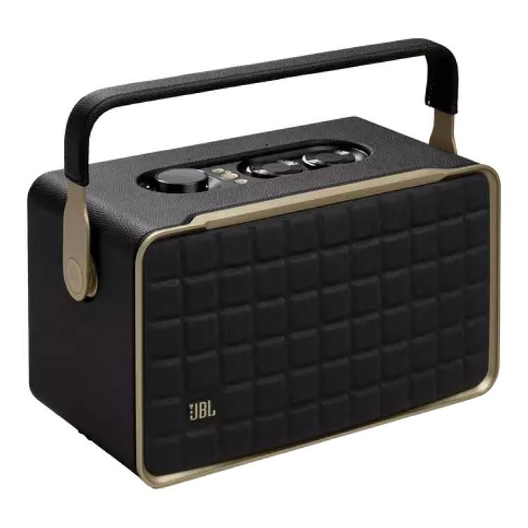 JBL Authentics 300 Portable Smart Home Speaker with Wi-Fi - Black