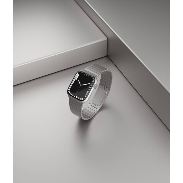 Levelo Westin Metal Stainless steel Watch Strap - Titanium