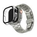 Levelo Eclipse Stainless Steel Apple Watch Strap - Titanium