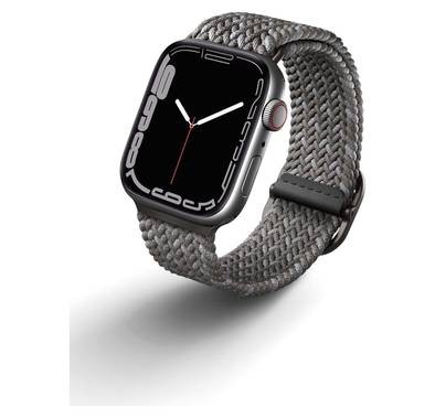 Uniq Braided Aspen Designer Edition Apple Watch Strap - Pebble Gray