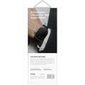 UNIQ Osta Apple Watch Steel Strap with Self-Adjustable Links - Titanium Silver