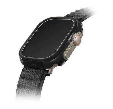 Uniq Valencia Case for Apple Watch Ultra - Midnight Black