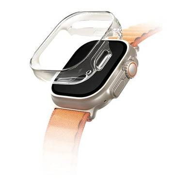 حافظة Uniq Garde Hybrid مع حماية شاشة لساعة Apple Watch Ultra - صافي
