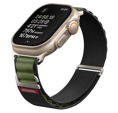 SkinArma Kobu Apple Watch Ultra Strap - Green
