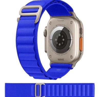 Gripp Alpine Loop Nylon Apple Watch Ultra Band - Blue