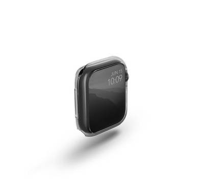 حافظة UNIQ Glase المزدوجة لساعة Apple Watch Series 7 مقاس 45 ملم - صافي
