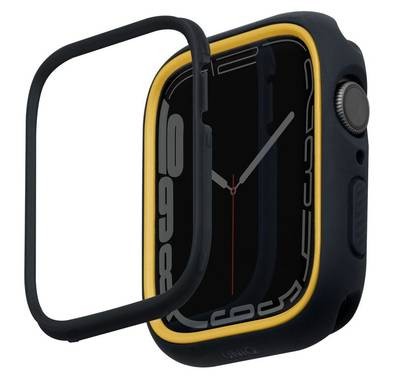  Uniq Moduo Case with Interchangeable PC Bezel for Apple Watch 45/44mm - Midnight 