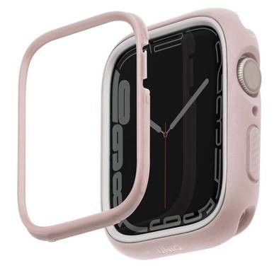 Uniq Moduo Case  with Interchangeable PC Bezel for Apple Watch - Blush