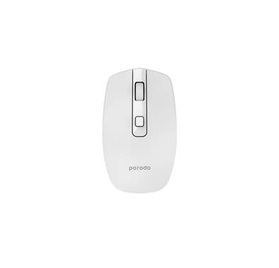 Porodo 1600 DPI Wireless Mouse Dual Mode - White