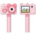 Porodo Kids Digital Camera With Tripod Stand - Pink