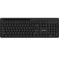 Porodo Dual Mode Wireless Keyboard Mouse Set With Mobile Phone Stand - Black