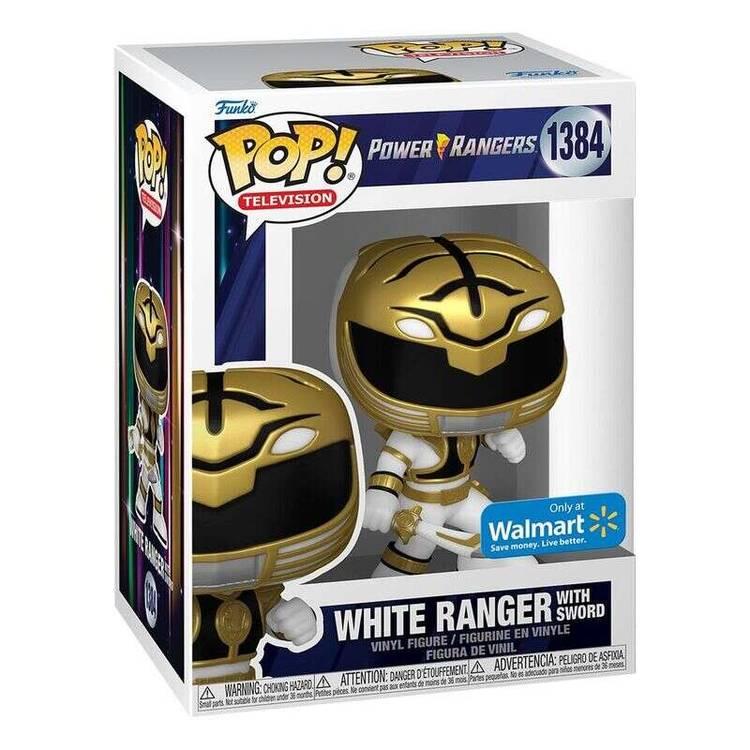 Funko Toys Power Ranger 30th White Ranger with Sword