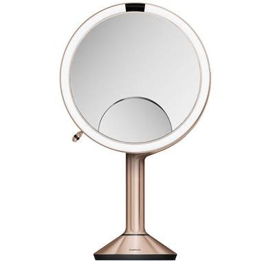 Simplehuman Sensor Trio Touch Control Cosmetic Mirror - Rose Gold