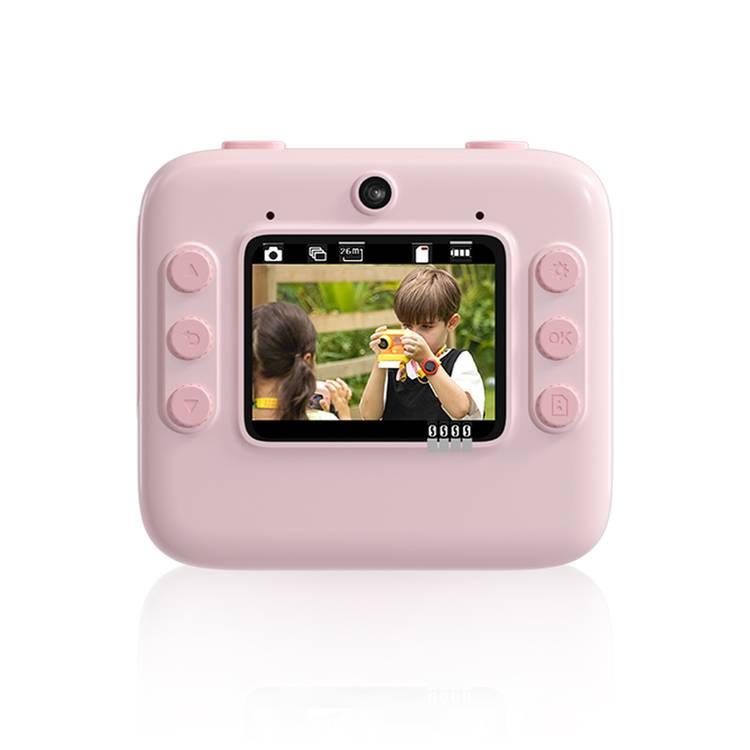Porodo Kids Instant Digital Camera Thermal Printing - Pink