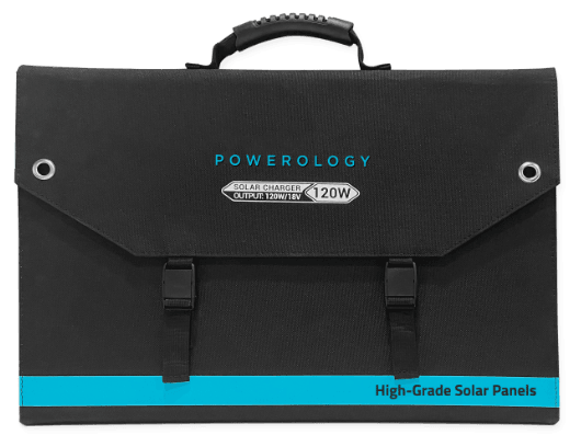 باورولوجي 120وات لوحة شمسية عالمية قابلة للطي