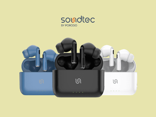 Porodo Soundtec Wireless Earbuds 