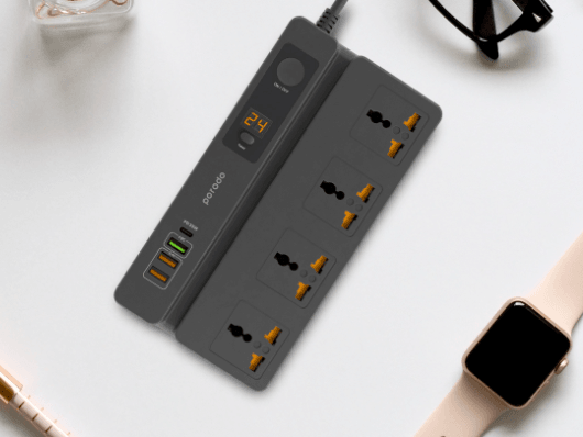 Multi-Function Socket With Phone Stand