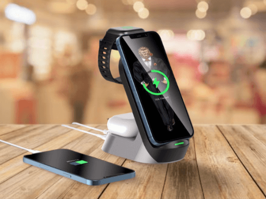 4 In 1 Wireless Charger Station