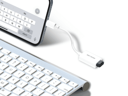 Lightning to USB Adapter Green Lion GNMFOTGWH Multi-Function OTG