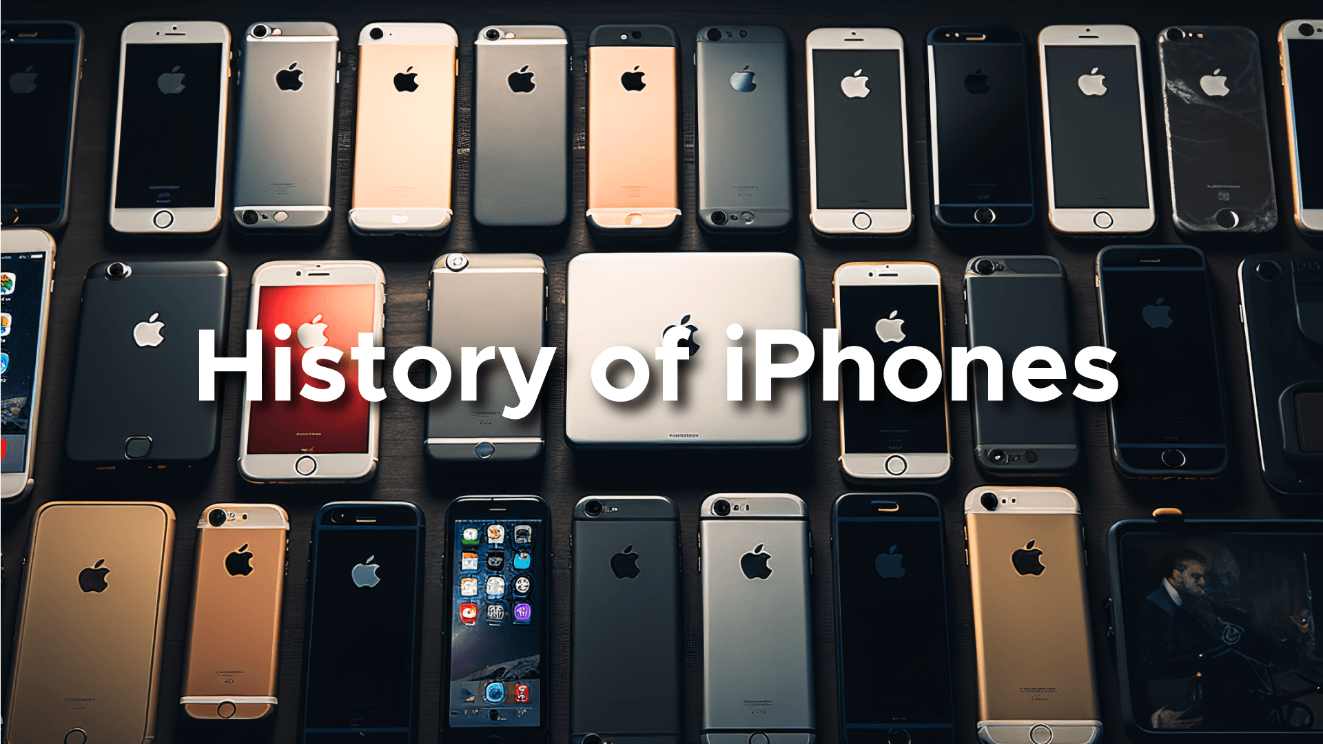 History of iPhones